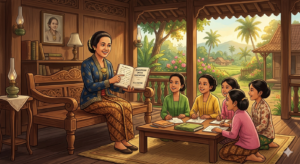 Kartun Kartini dibuat menggunakan Nano banana