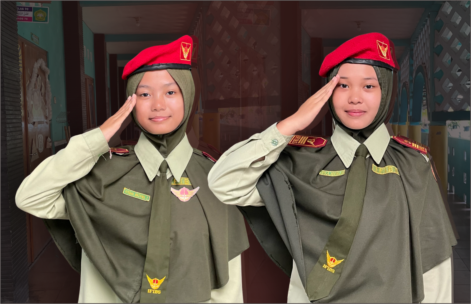 Dua Siswi SMP IT Ihsanul Fikri di Terima di SMA Favorit. Atiqah Nasywa Zhafira ditrima di SMA TN Magelang, Vola Adlina Manarina ditrima di SMA Taruna Angkasa Madiun