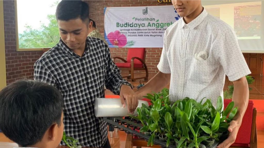 Pelatihan Budidaya Anggrek oleh DKD Kota Magelang