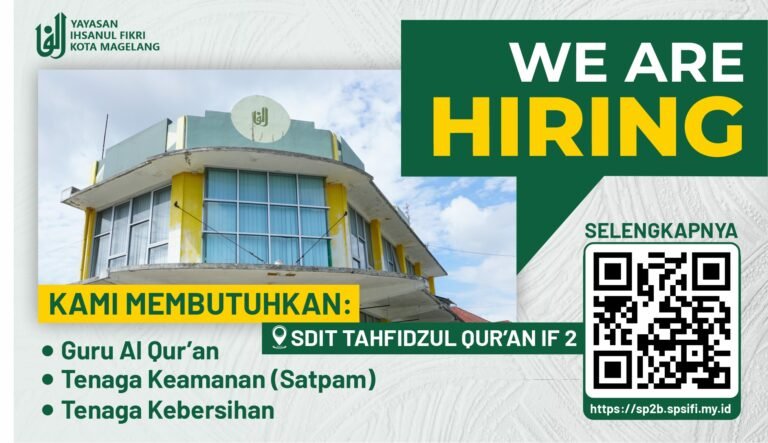 Lowongan Kerja Guru dan Satpam SD IT TQ Ihsanul Fikri 2