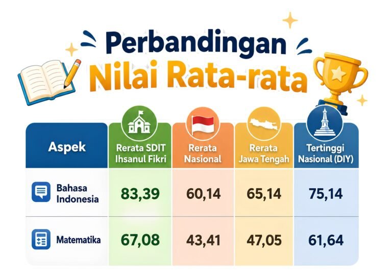 SD Islam Terbaik di Magelang, SDIT Ihsanul Fikri Kota Magelang, TKA 2026, Sekolah Islam Terpadu Magelang, Prestasi SDIT Magelang