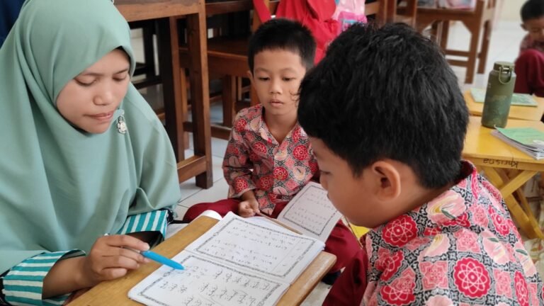 Suasana belajar di SD IT Tahfidzul Quran Ihsanul Fikri 2 Kota Magelang, Sekolah Tahfidz Terbaik di Magelang