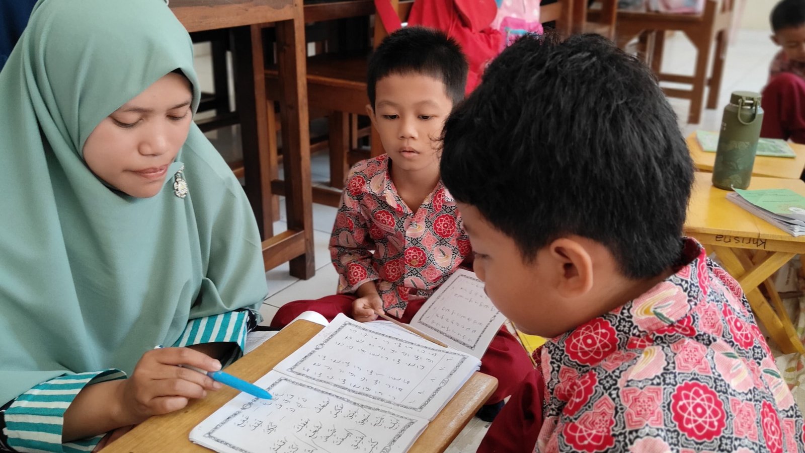 Suasana belajar di SD IT Tahfidzul Quran Ihsanul Fikri 2 Kota Magelang, Sekolah Tahfidz Terbaik di Magelang